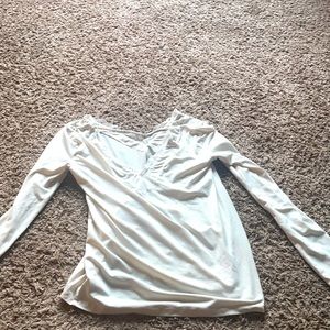 Cute laced detailed long sleeve size M